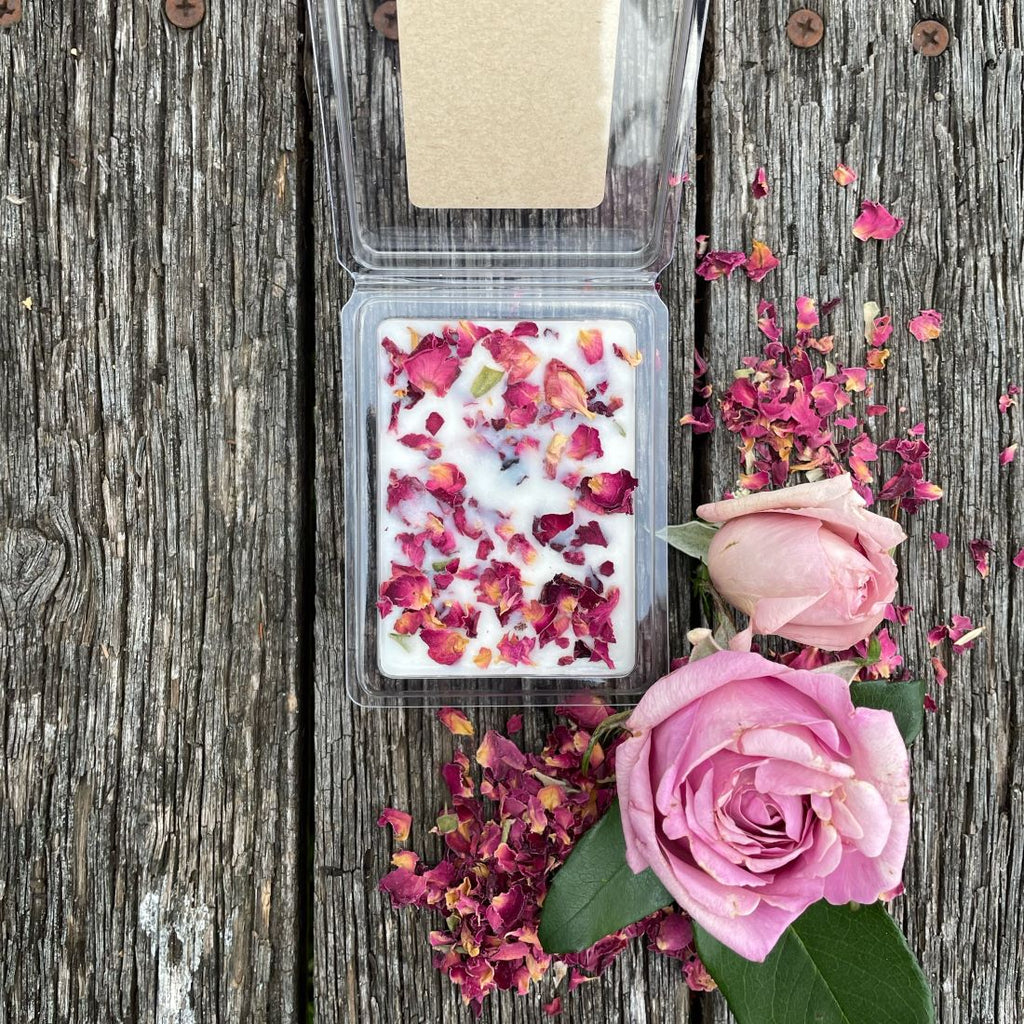 Twig and Feather hand poured Bulgarian Rose soy wax melts