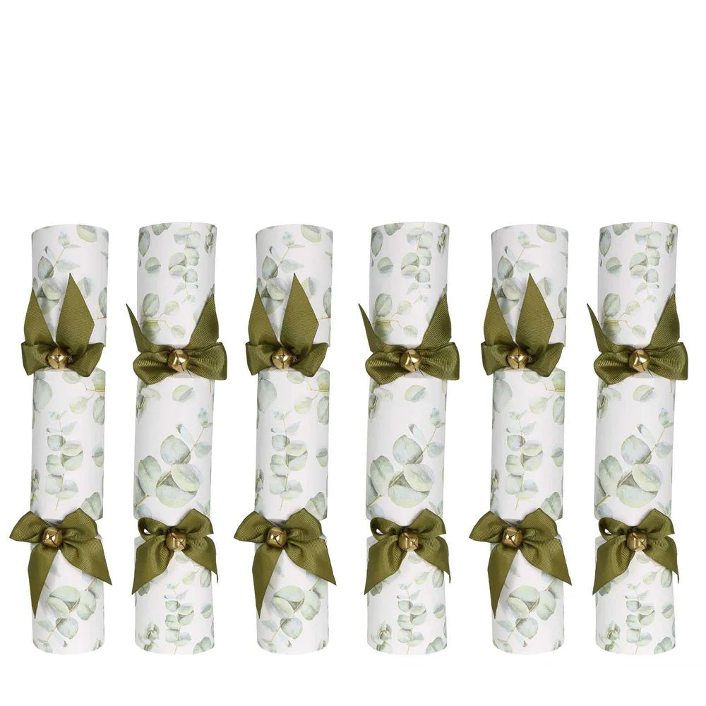 Christmas Crackers – Eucalyptus Green  – 6pk