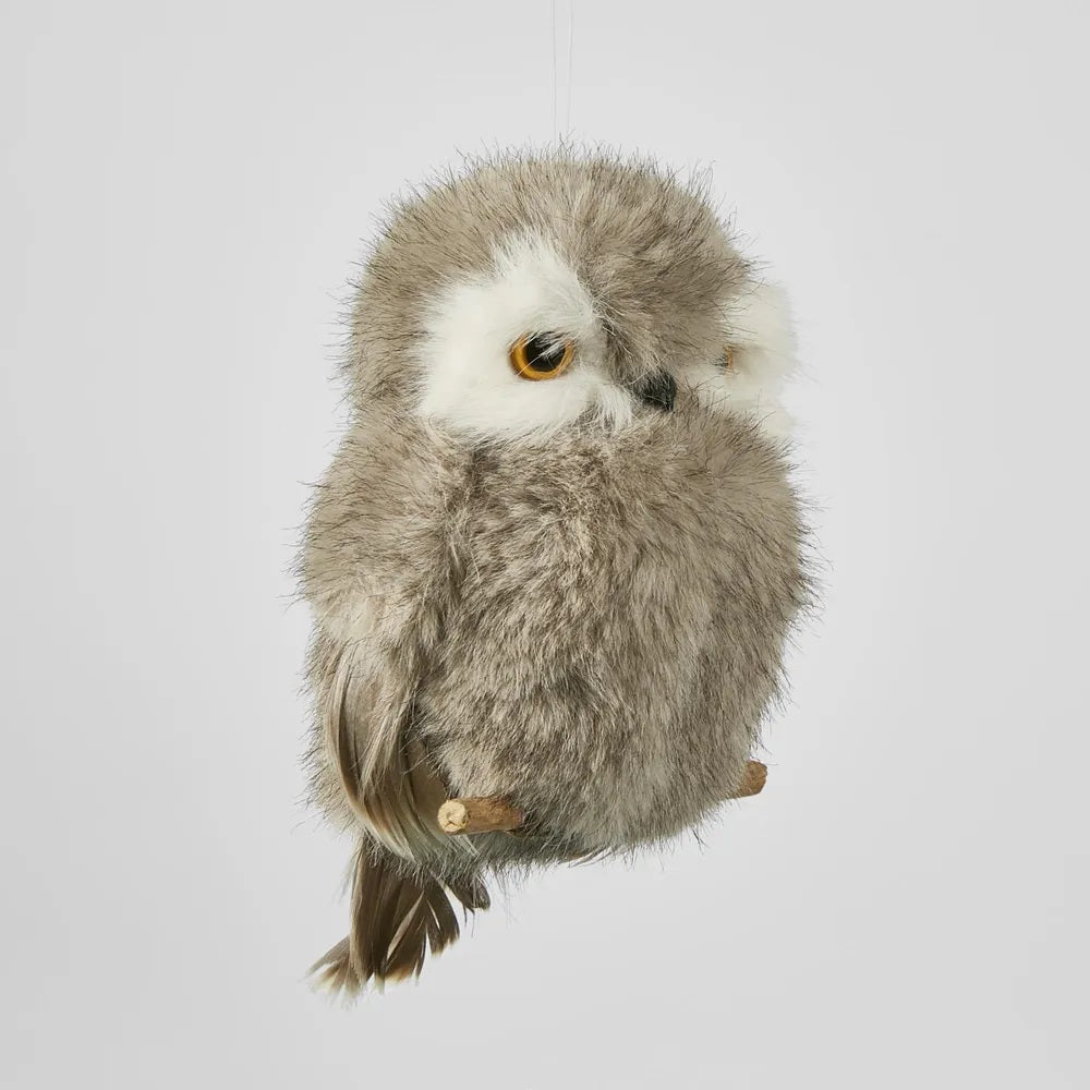 Owl – Fluffit – Natural- Hanging