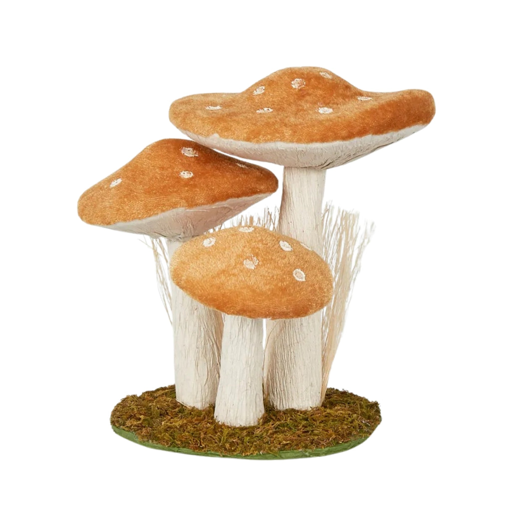 Twig and Feather forest mushrooms standing display