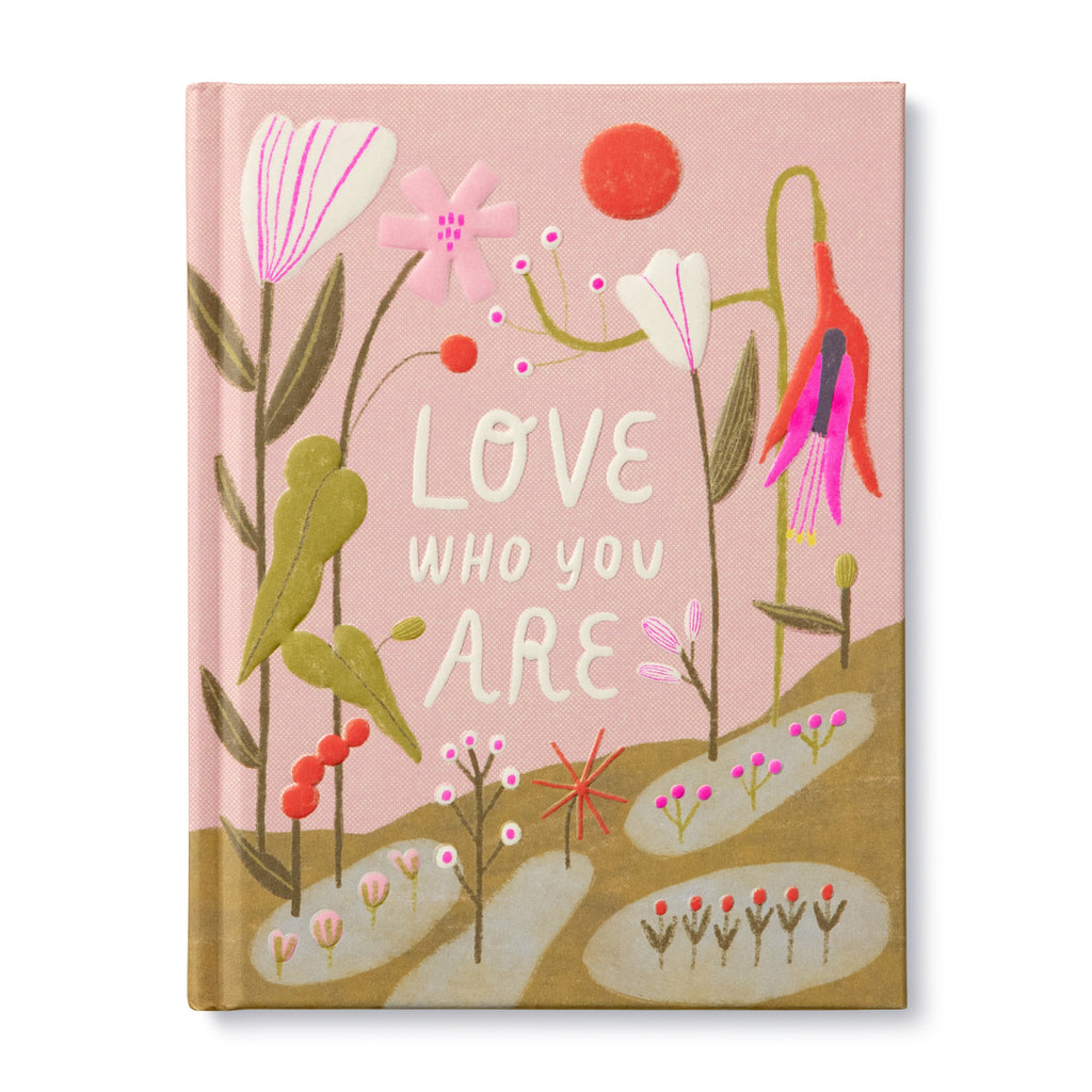 Twig and Feather Love Who You Are Inspirational book by Compendium