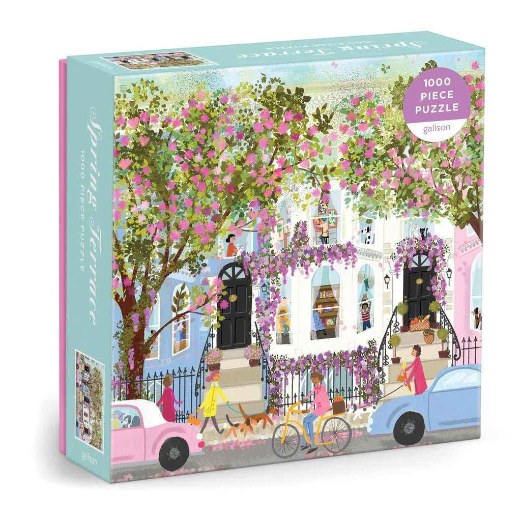 Twig and Feather Spring Terrace jigsaw puzzle 1000 piece