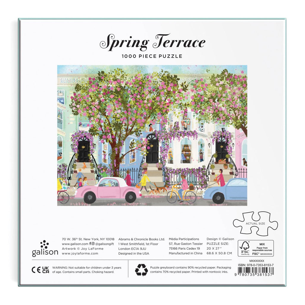 Jigsaw Puzzle – Spring Terrace – 1000 Piece