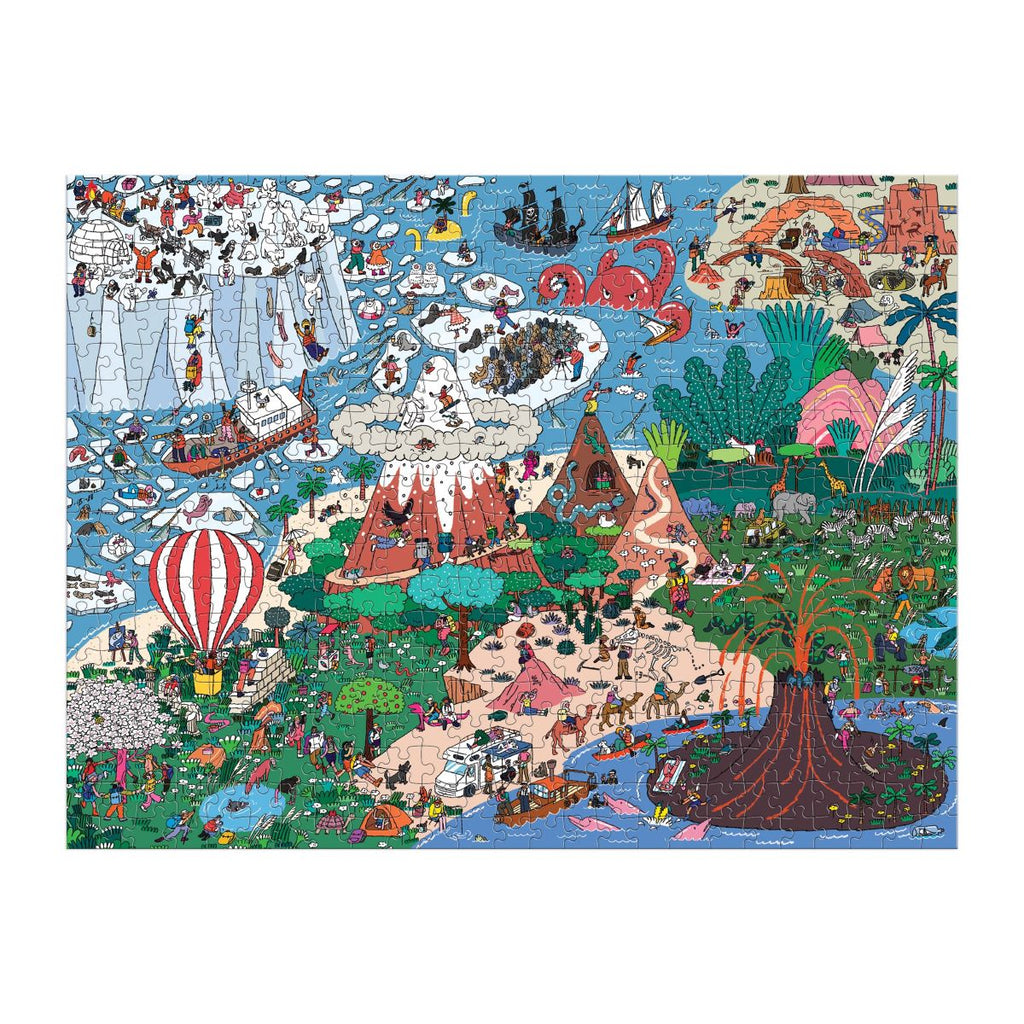 Jigsaw Puzzle – Where’s__? Curious & Far-Out Places – 500 Piece