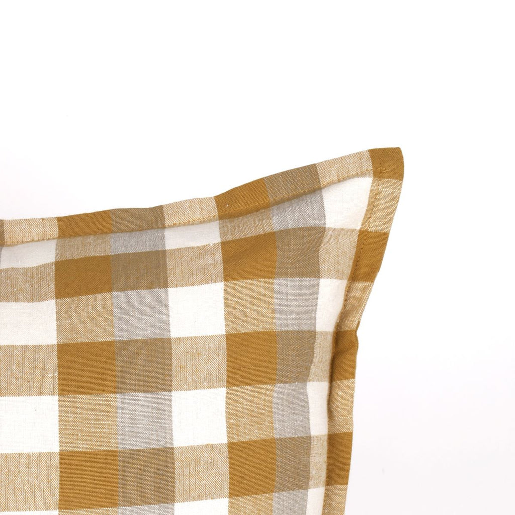 Double Check – Cushion – Yellow Sunset – 50cm x 50cm