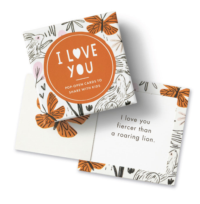 Twig and Feather Thoughtfulls for Kids - I love you - inspirational cards