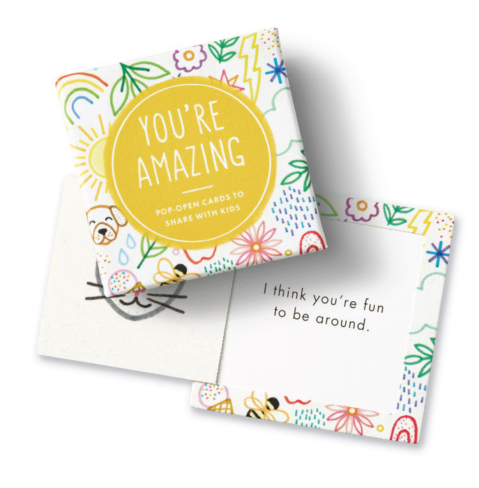 Twig and Feather - Thoughtfulls for kids - You're amazing - inspirational Cards