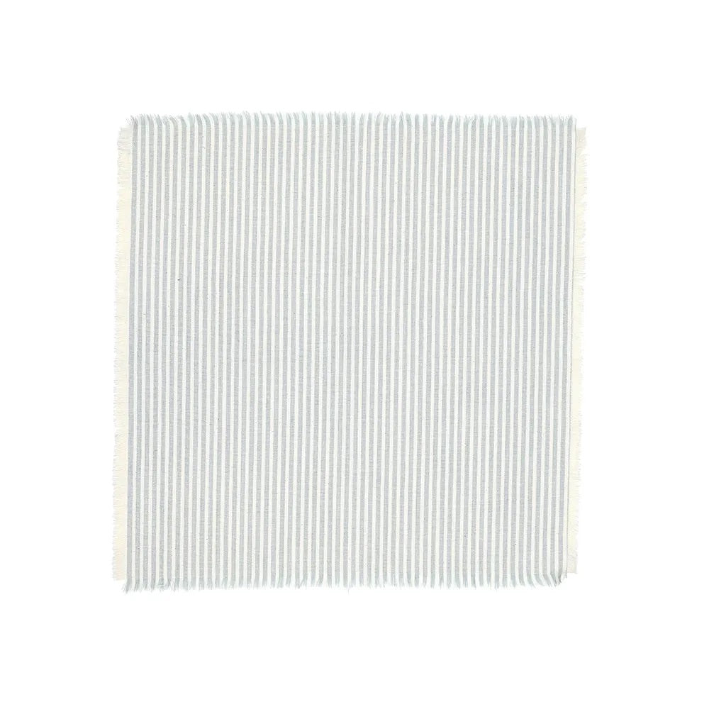 Abby Stripe - Napkins – Pale Blue – 4pk